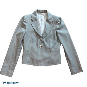 Armani Collezioni Virgin Wool One Button Blazer Suit Jacket size 6